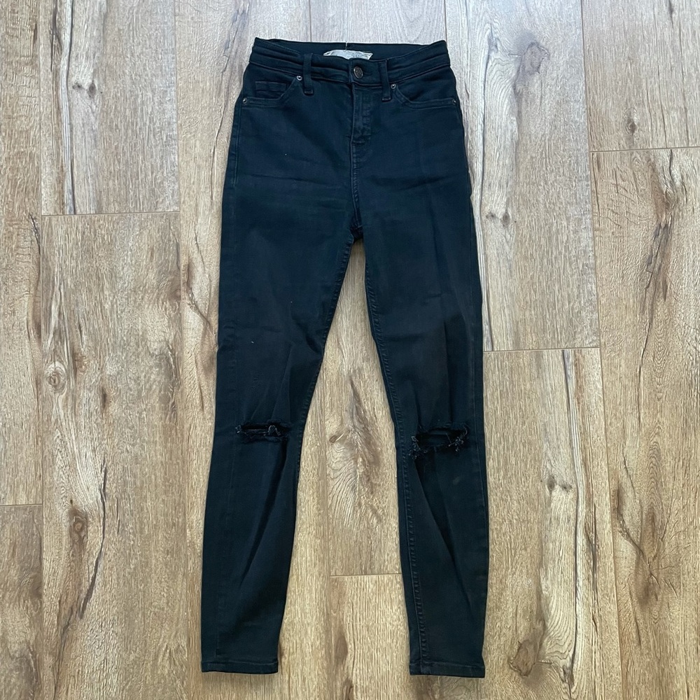 Topshop Jamie Jeans Black